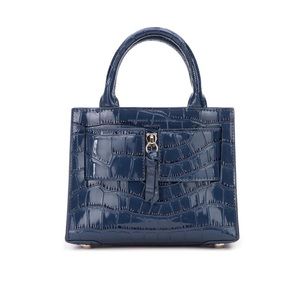 Brandon Blackwood Navy Mini Kuei Bag NWOT